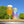 Load image into Gallery viewer, Beer glass and can with 'Little Ox Brewery' branding against a blue sky and green trees background
