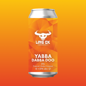 Yabba Dabba Doo IPA graphic of a can