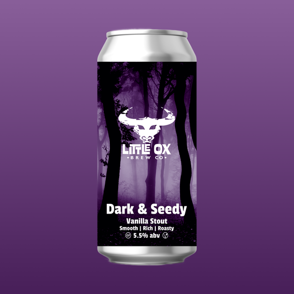 Little Ox Brew Co, Dark & Seedy, Vanilla Stout 5.5%